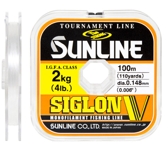 Волосінь SUNLINE Siglon V 100m #0.4/0.104mm 1.0kg