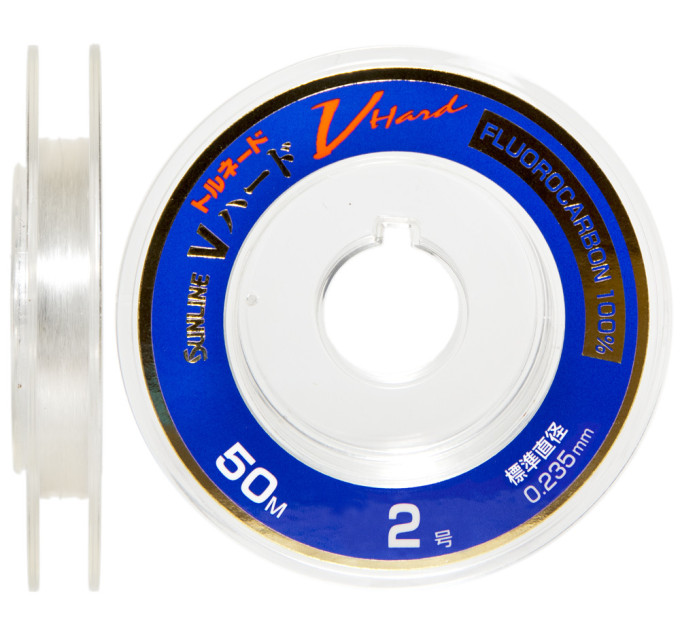 Флюорокарбон SUNLINE FC Tornado V Hard HG 50m #2.0/0.235mm 4.0kg