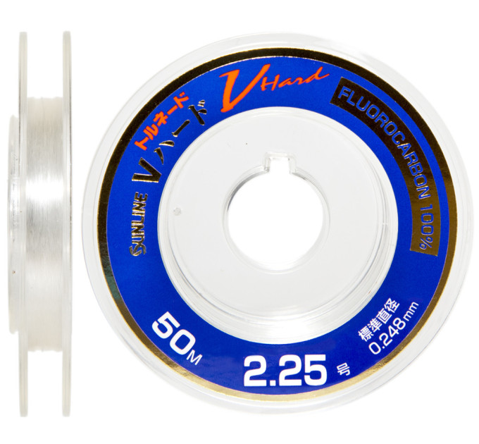 Флюорокарбон SUNLINE FC Tornado V Hard HG 50m #2.25/0.248mm 4.5kg