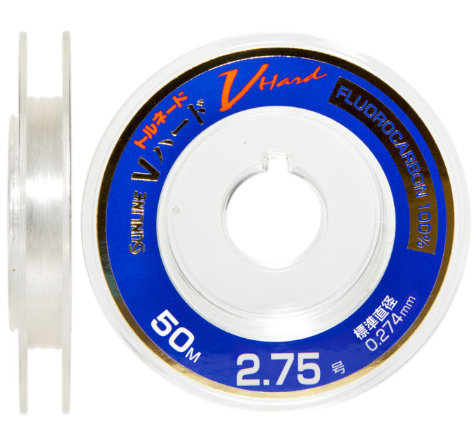 Флюорокарбон SUNLINE FC Tornado V Hard HG 50m #2.75/0.275mm 5.5kg
