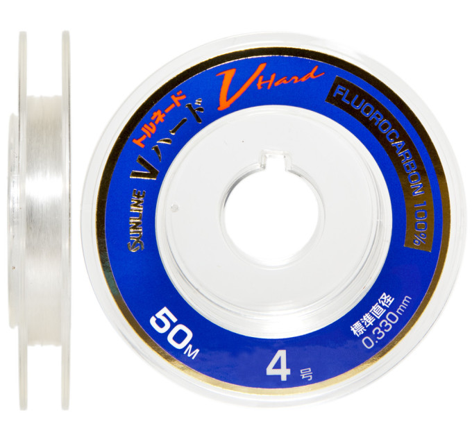 Флюорокарбон SUNLINE FC Tornado V Hard HG 50m #4/0.330mm 8.0kg