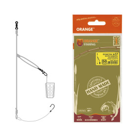 Orange #57 Монтаж фидерный Gardner Loop Fluorocarbon 50 гр