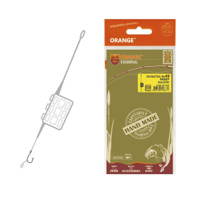 Orange #49 Монтаж карповый 2 in 1 Cage Feeder Leadcore под бойл 40 гр