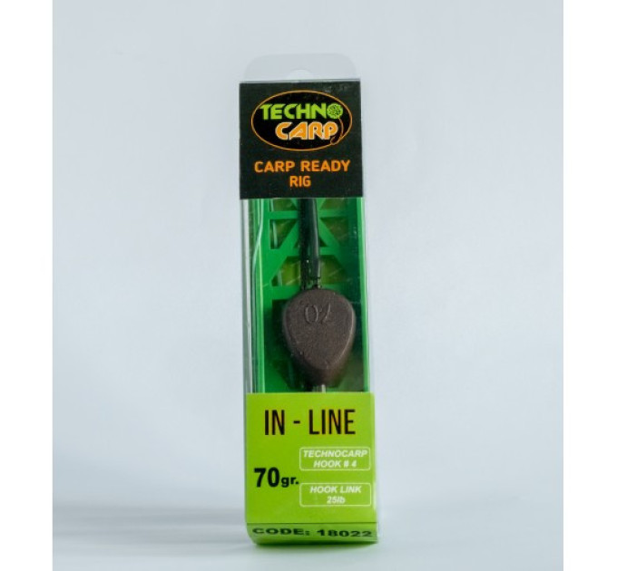 Готовый монтаж Techno Carp In-Line 70гр