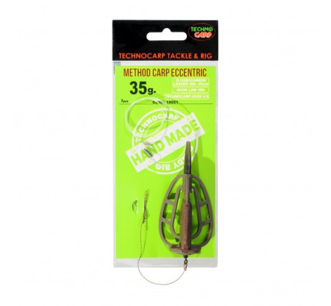 Готовый монтаж Techno Carp Method Carp Eccentric 35гр