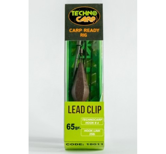 Готовый монтаж Techno Carp Безопасная клипса 65гр