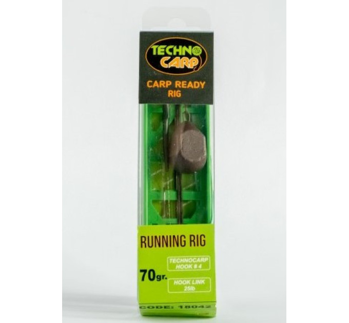Готовый монтаж Techno Carp Скользящий 70гр