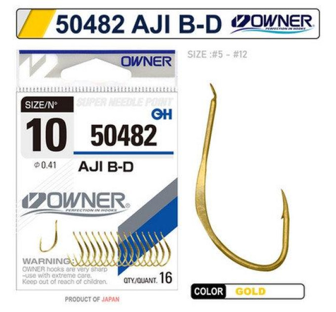Гачок OWNER AJI B-D №12 50482-12