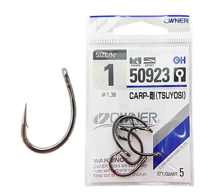 Крючок OWNER Carp Tsuyoshi C3-50923 №01