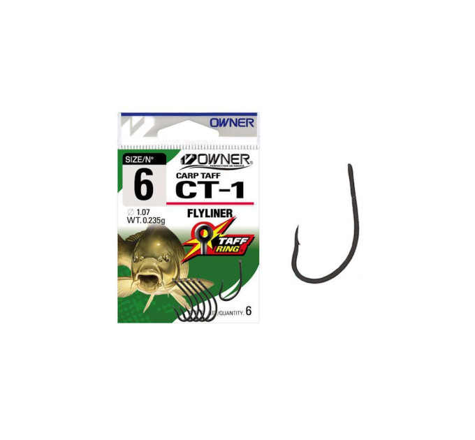 Гачок OWNER Carp Taff CT1 53272 №02