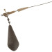 Безопасная клипса + фиксатор FOX Edges Size 10 Slik Lead Clips Peags Trans Khaki