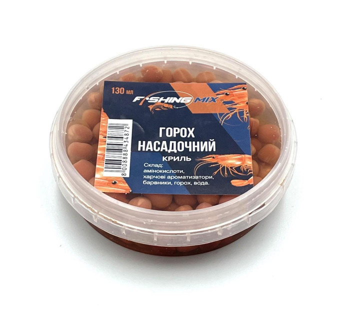 Горох насадочный FISHING MIX пет 130 мл КРИЛЬ