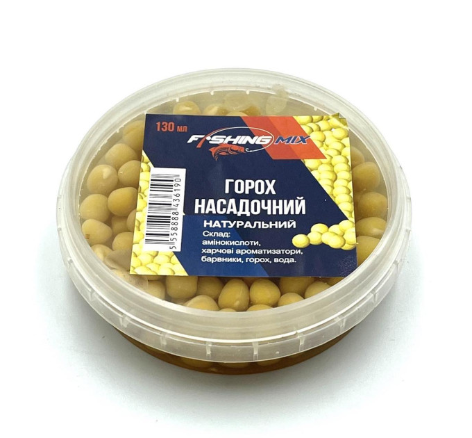 Горох насадочный FISHING MIX пет 130 мл НАТУР