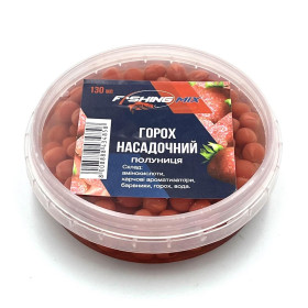 Горох насадочный FISHING MIX пет 130 мл КЛУБНИКА