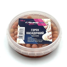 Горох насадочный FISHING MIX пет 130 мл ЧЕСНОК