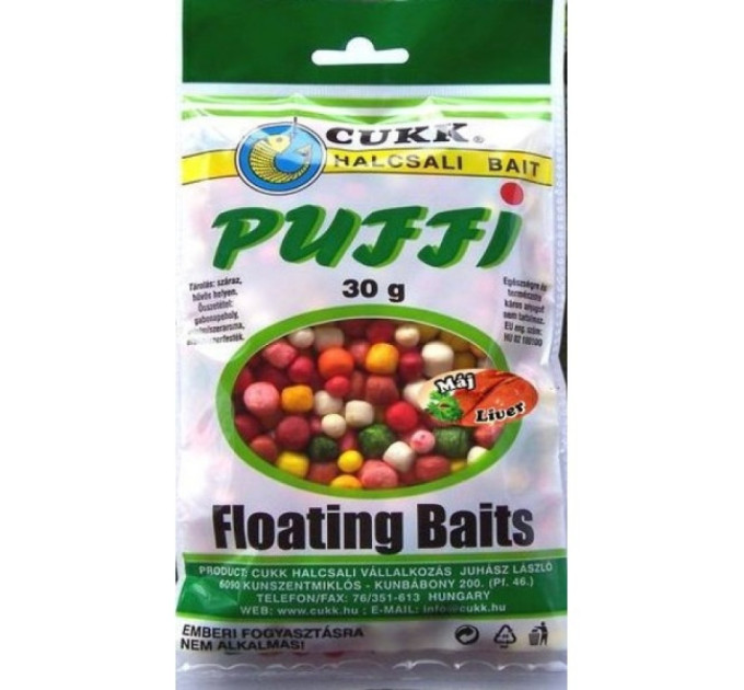 Тісто Puffi Cukk 30g ЛІВЕР мікс