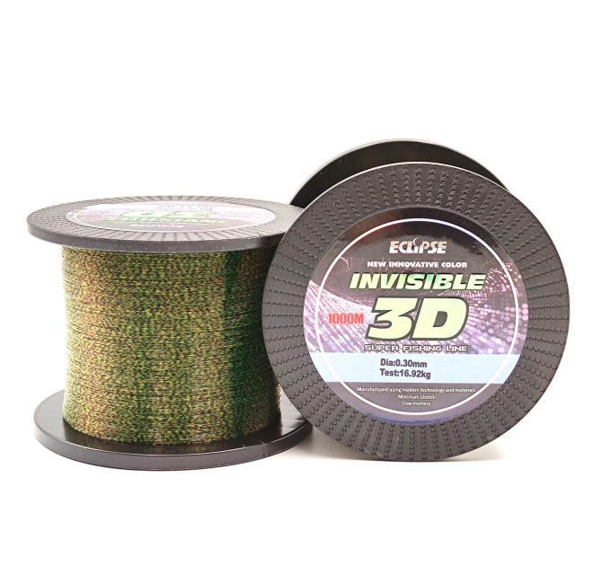 Леска ECLIPSE Invisible 3D 1000m 0.40mm