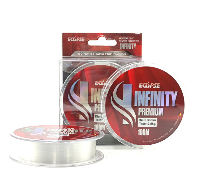 Волосінь ECLIPSE Infinity Premium Clear 100m 0.40mm