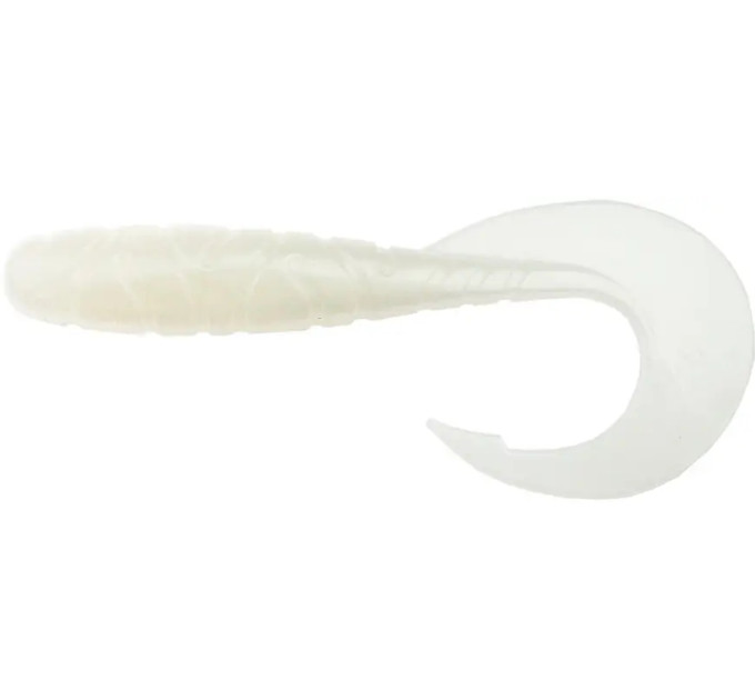 Силикон FishUp Mighty Grub 3.5" (7шт), #081 - Pearl