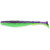 Силикон FishUp U-Shad 4" (8pcs.), #221 - Violet/Lime