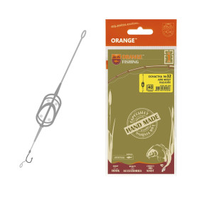 Orange #32 Монтаж карповый Arc Flat Metod Leadcore под бойл 30 гр
