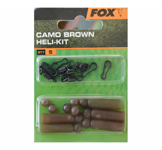 Клипса FOX для вертолетной оснастки Heli Kit brown