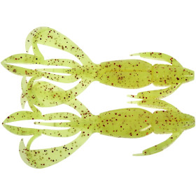 Силикон Keitech Crazy Flapper 3.6" (7 шт/уп) к:pal#01 Chartreuse Red Flk