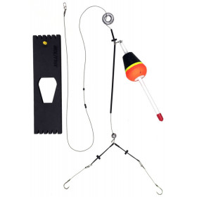 Монтаж Molitrix на товстолоба 2 гачки