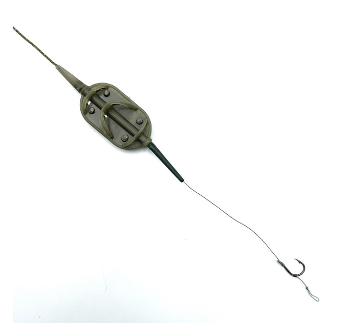 Монтаж Fisherman's House №43 карповый ''Methot Arc Flat'' 50-60 гр