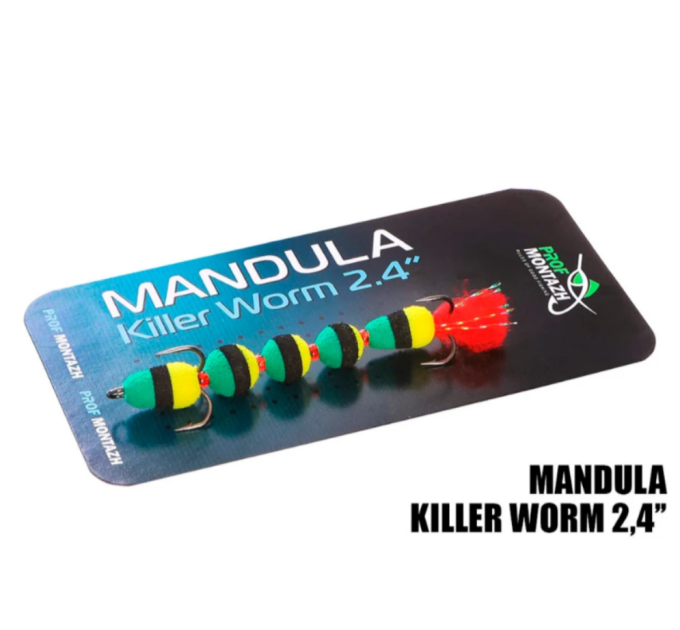 Мандула Killer Worm 5 сегментов 2,4" (MK5S902)
