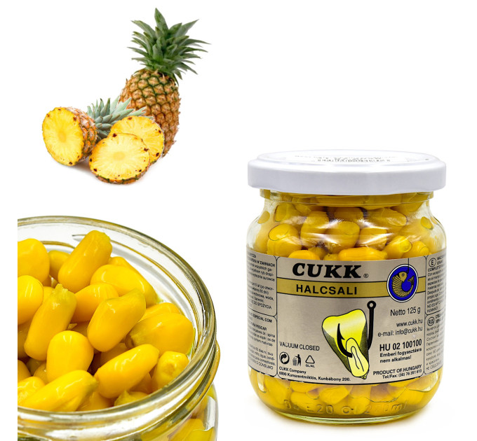 Кукуруза CUKK крашенная 220 мл ананас