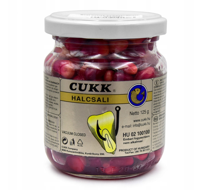 Кукуруза CUKK крашенная 220 мл малина