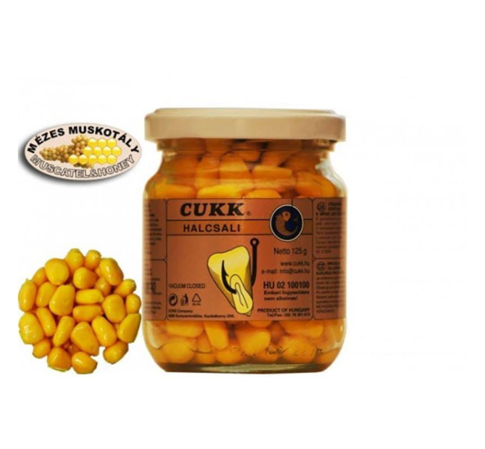 Кукуруза CUKK крашенная 220 мл мед-мускатный виноград