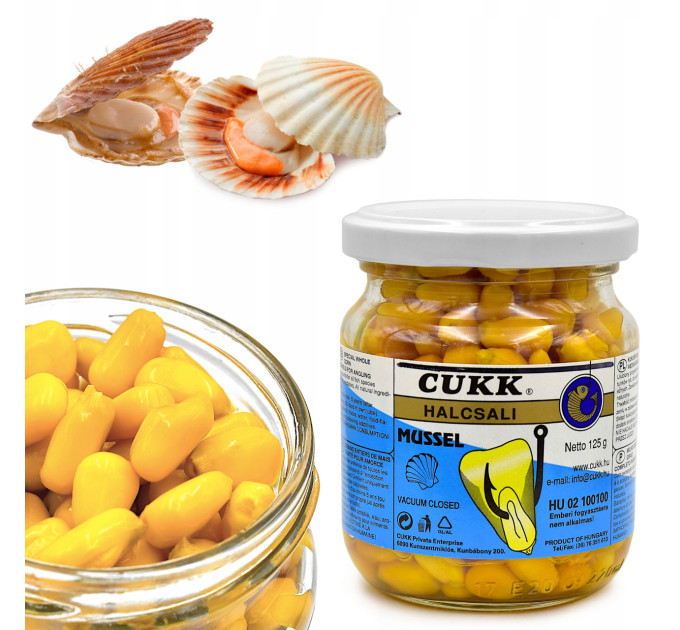 Кукуруза CUKK крашенная 220 мл мидия