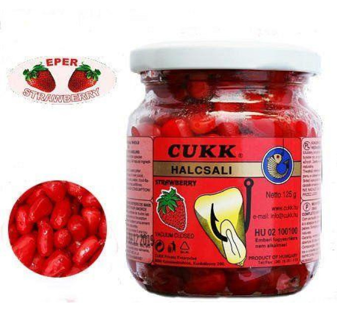 Кукуруза CUKK крашенная 220 мл клубника