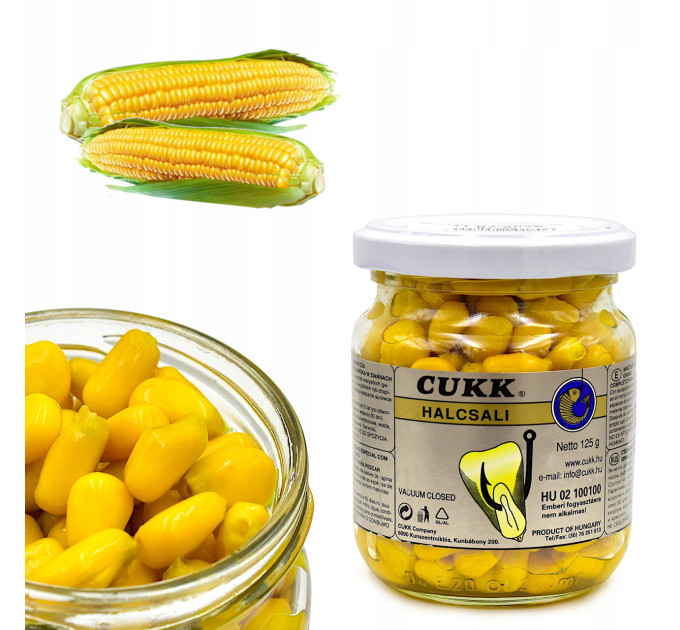 Кукуруза CUKK крашенная 220 мл натур