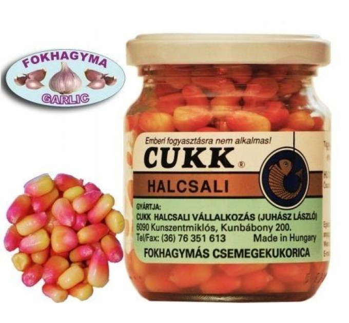 Кукуруза CUKK крашенная 220 мл чеснок