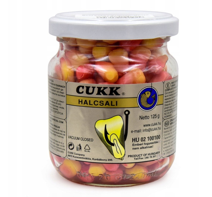 Кукуруза CUKK крашенная 220 мл чеснок