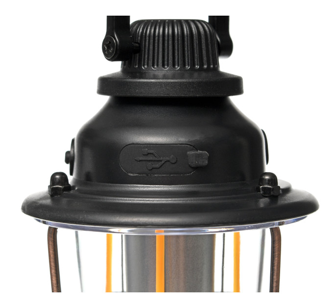 Ліхтар FORREST Camper Retro Camping Lamp Black