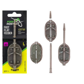 Проф Монтаж Годівниця QTS Fast Flat Feeder -L- 40г