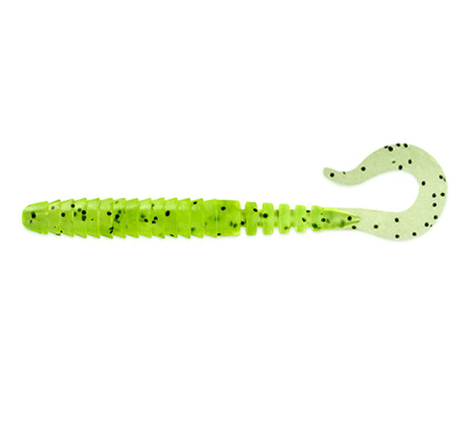Силікон FishUp Vipo 2.8" (9pcs.), #055 - Chartreuse/Black