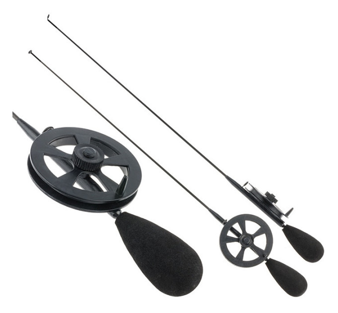 Вудилище зимове Akara Leader N з котушкою і тюльпаном H Carbon