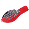 Походный набор столовых принадлежностей Fishing Roi 4 в 1 Red