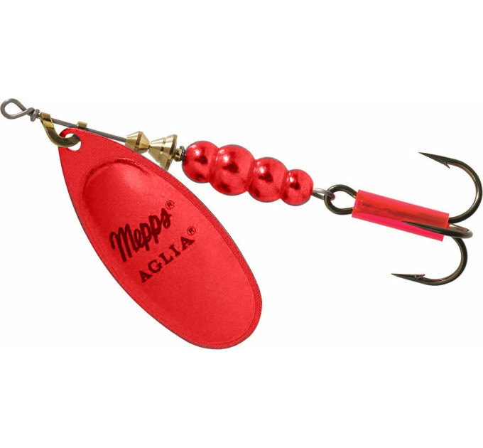 Блешня Mepps AGLIA PLATINUM 1 Red