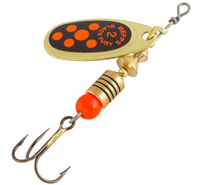 Блешня Mepps BLACK FURY 4 Gold/Orange