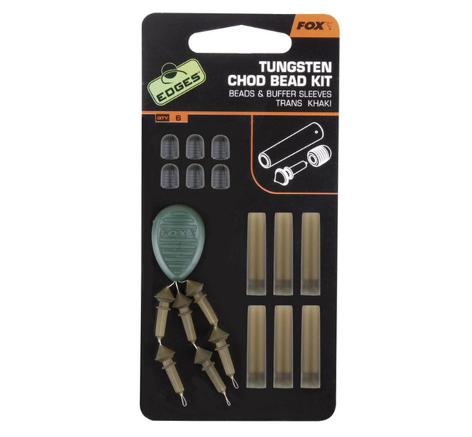 Набор для Chod Rigг FOX Edges Tungsten Chod Bead Kit *6