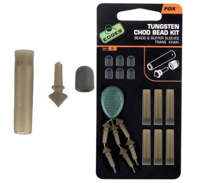Набор для Chod Rigг FOX Edges Tungsten Chod Bead Kit *6