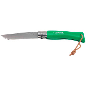 Нож Opinel №7 Inox Trekking зеленый