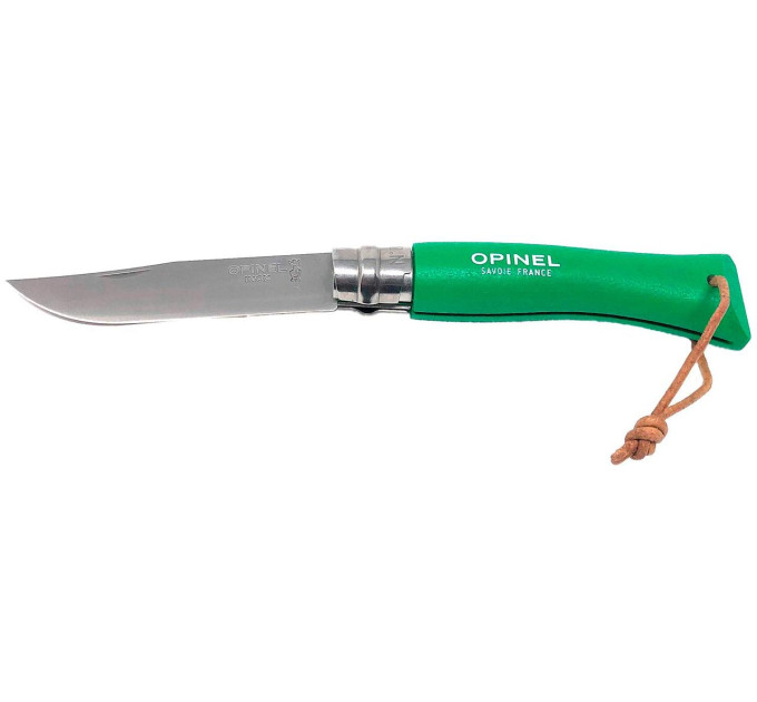 Нож Opinel №7 Inox Trekking зеленый