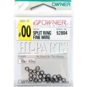 Кільця заводні Owner Split Ring Fine Wire №2